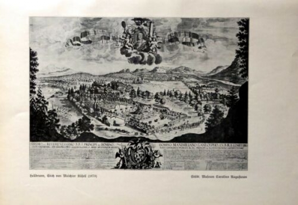 1932 - Salzburg - Hellbrunn, alter Druck